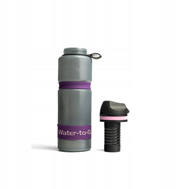 Filter Bottle Water-to-Go Active a750 ml Purple Model Active