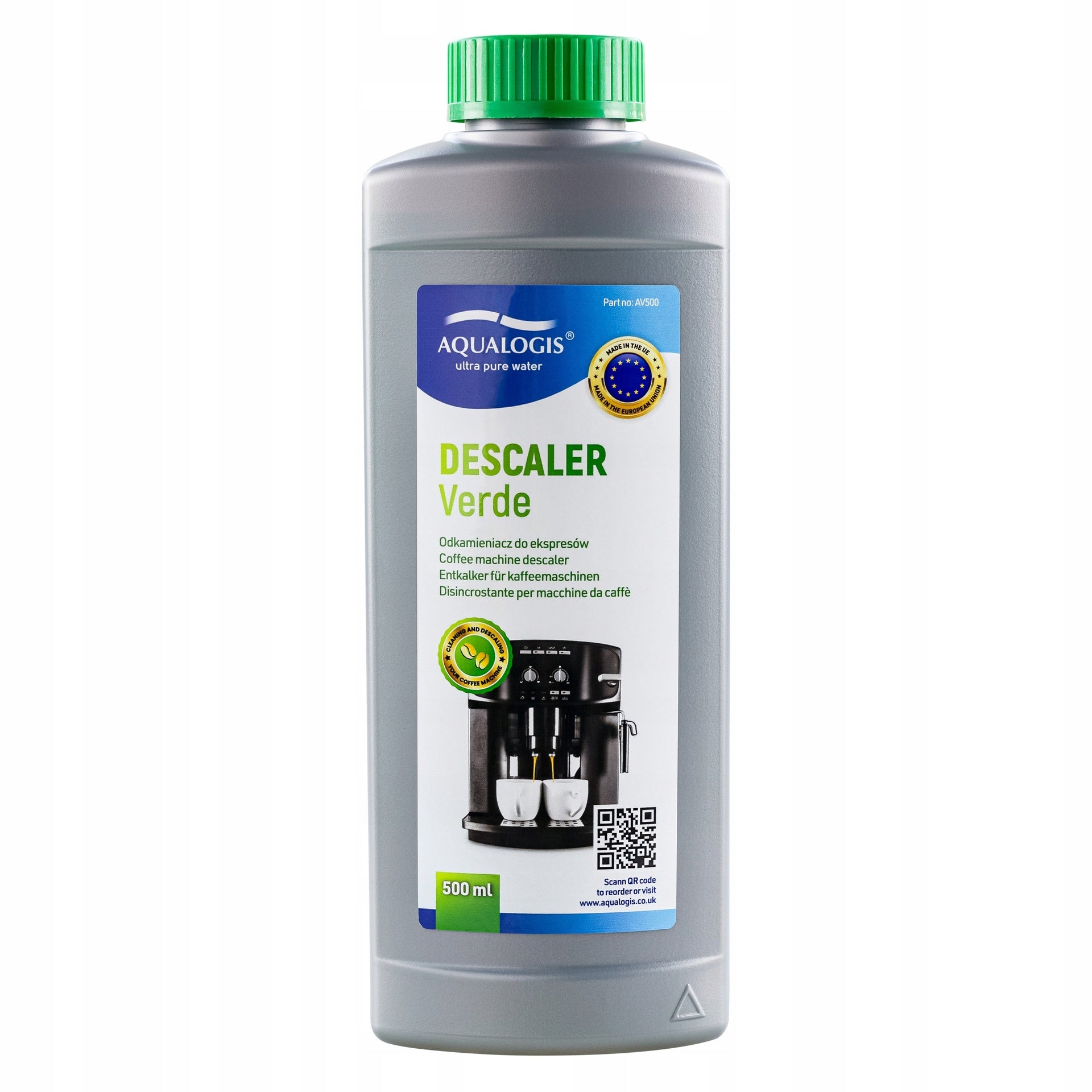 Filter For Delonghi AL-S002 + Descaler Aqualogis Verde 500ml Packaging status original