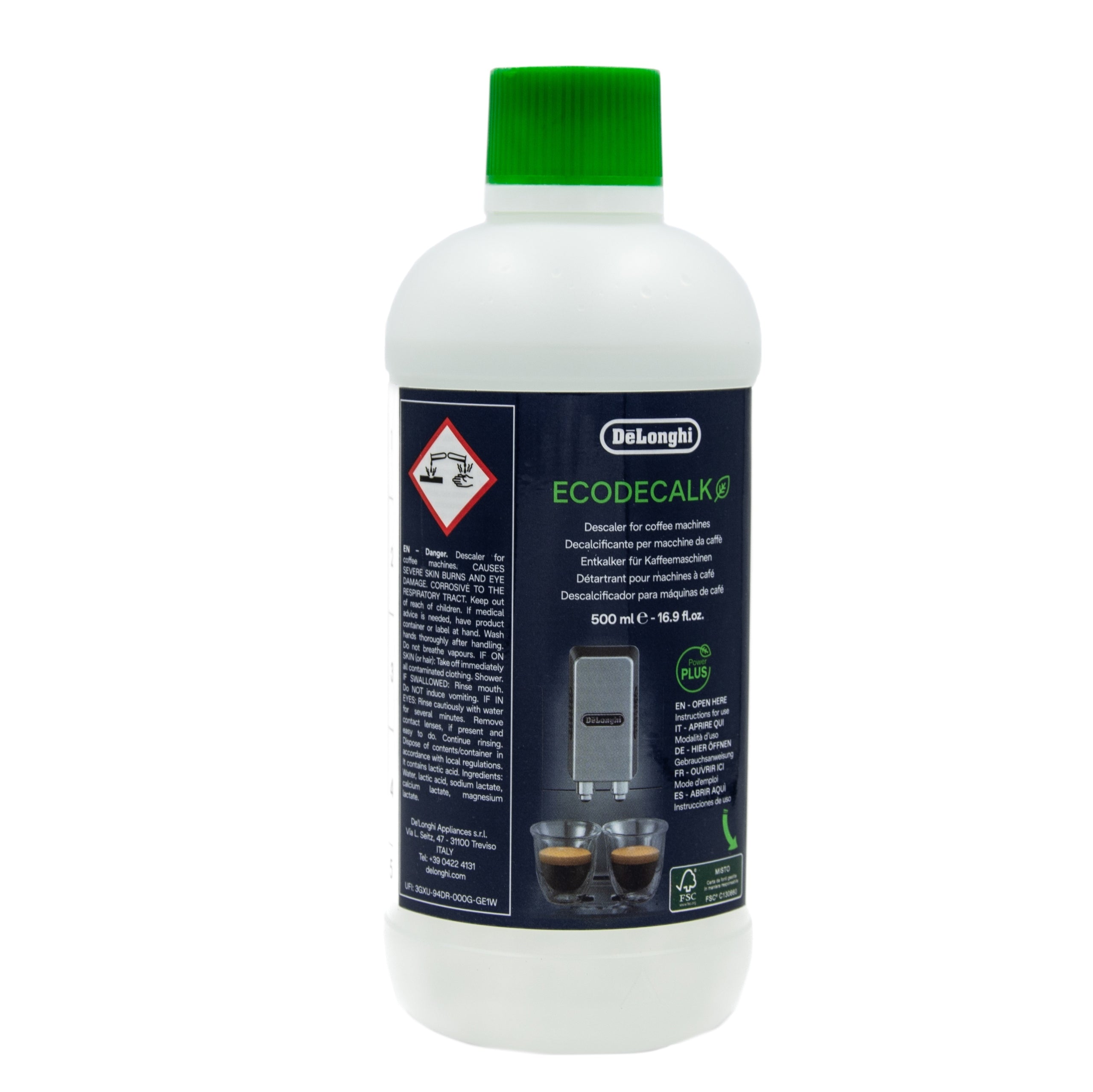 Filter For Delonghi AL-S002 + Descaler EcoDecalk 500ml 3x Filters Packaging status original