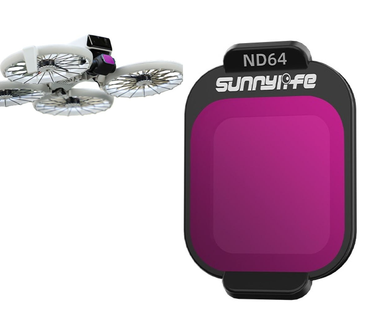 Filter Full Grey ND64 NDx64 for DJI FLIP Drone Filter Case SunnyLife