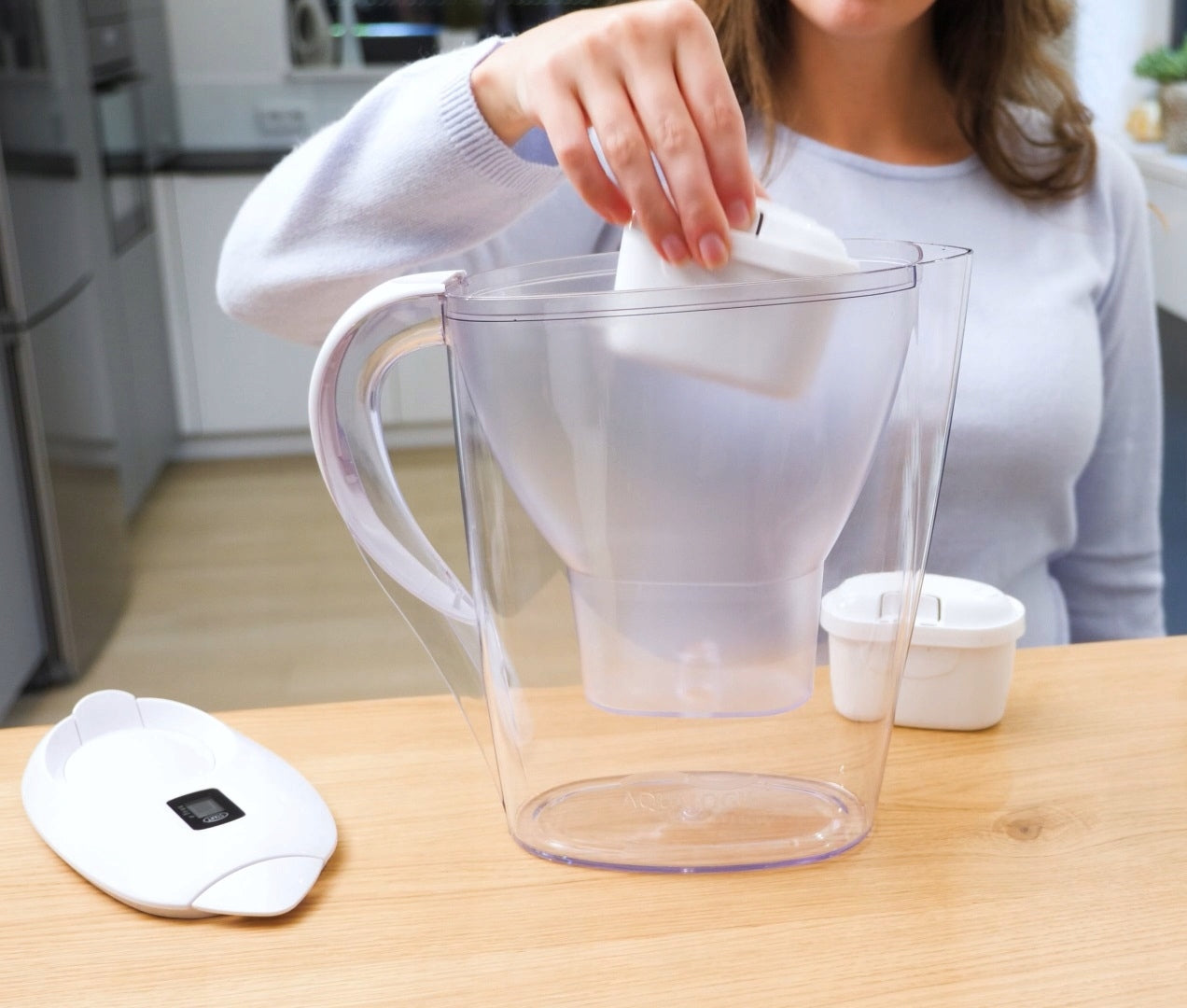 Filter Jug Aqualogis Harmony Light Blue, 2+1 Filters Manufacturer code Set_Harmony_2.6L_Sky.Blue_3