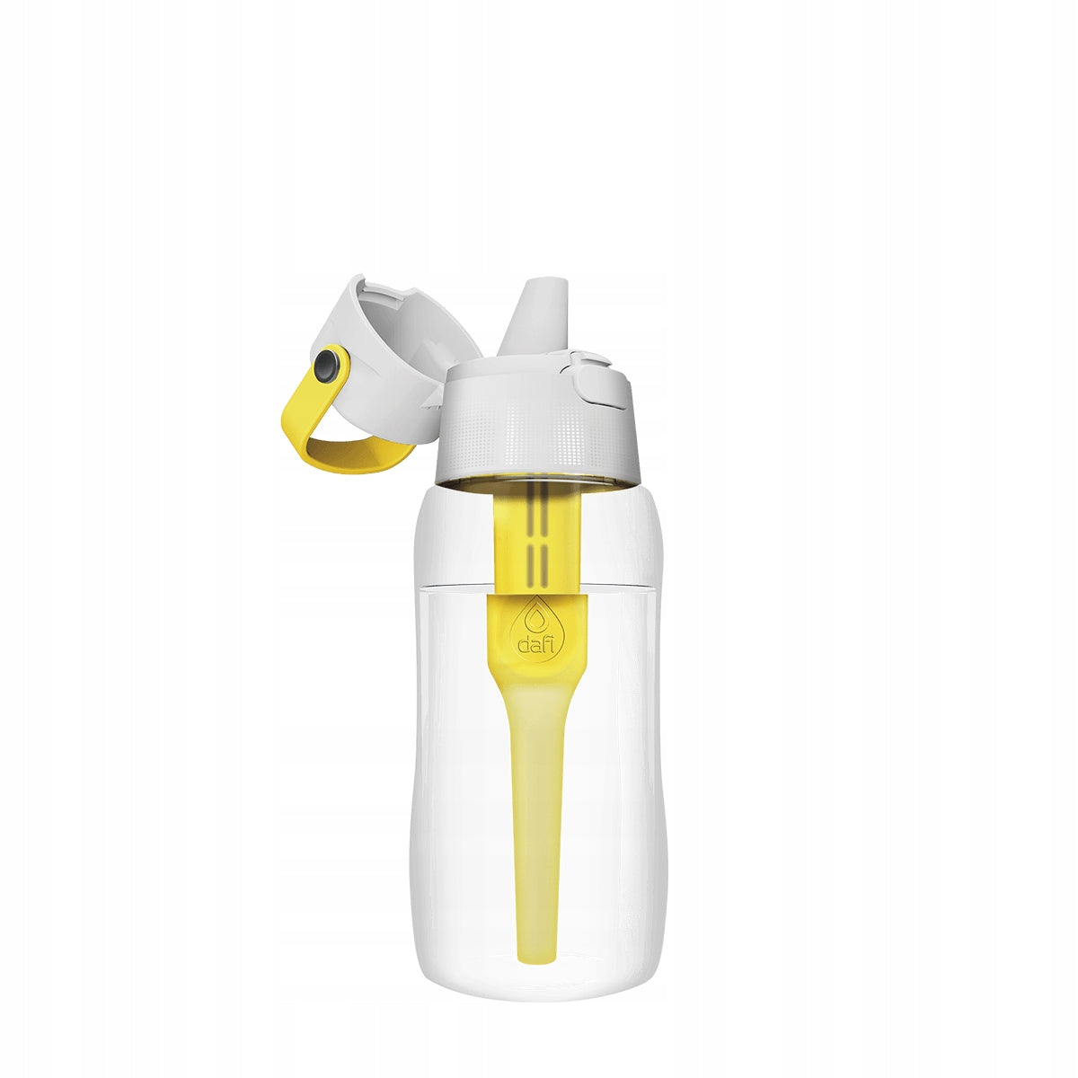 Filter Water Bottle Dafi 0,5 l Lemon with 2 Carbon Filters Brand Dafi