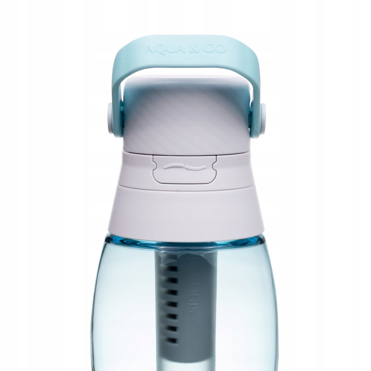 Filter bottle Aqualogis Aqua&Go 0,5 l blue + 10 cartridges Model Aqua&Go