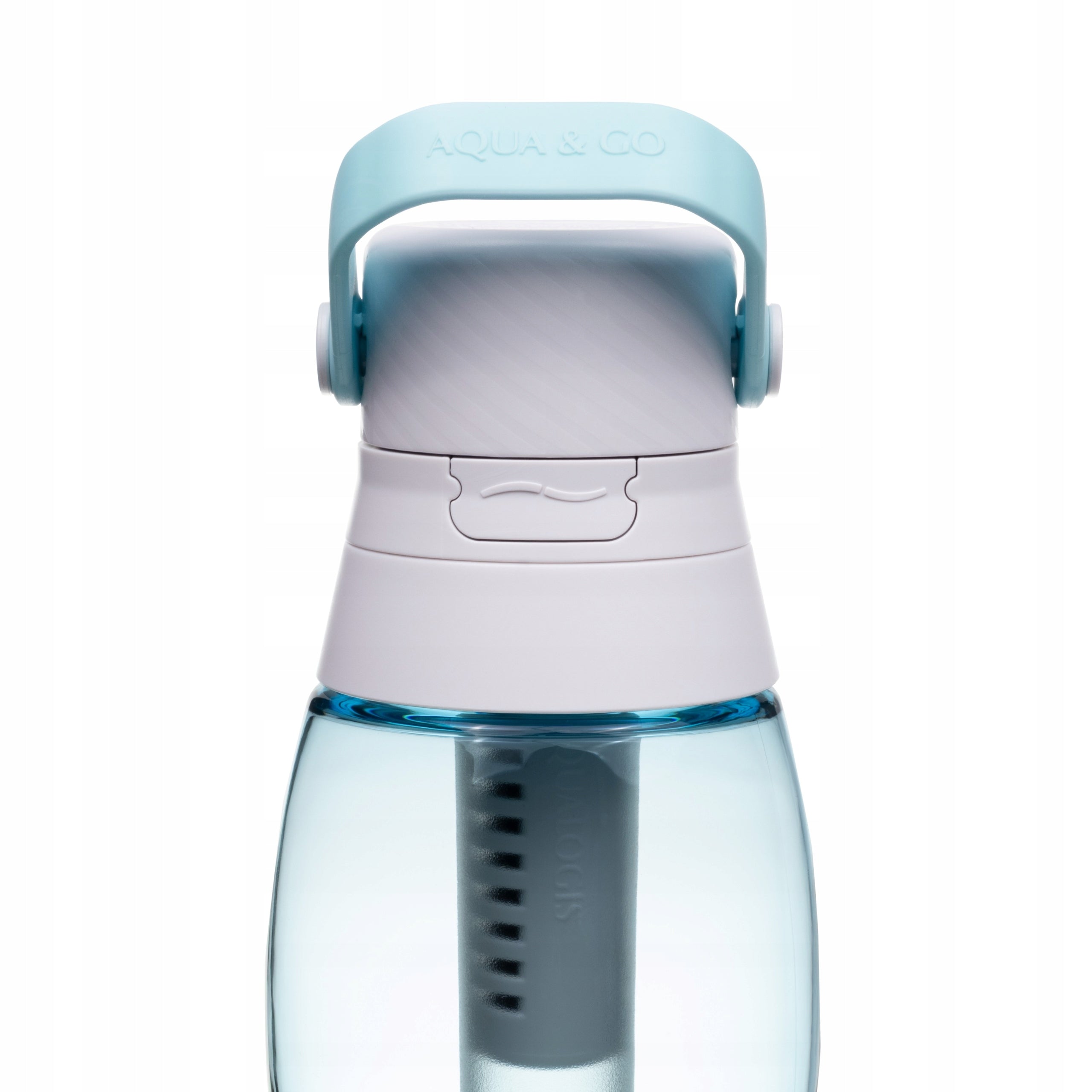 Filter bottle Aqualogis Aqua&Go 0,5 l blue + 10 cartridges Model Aqua&Go