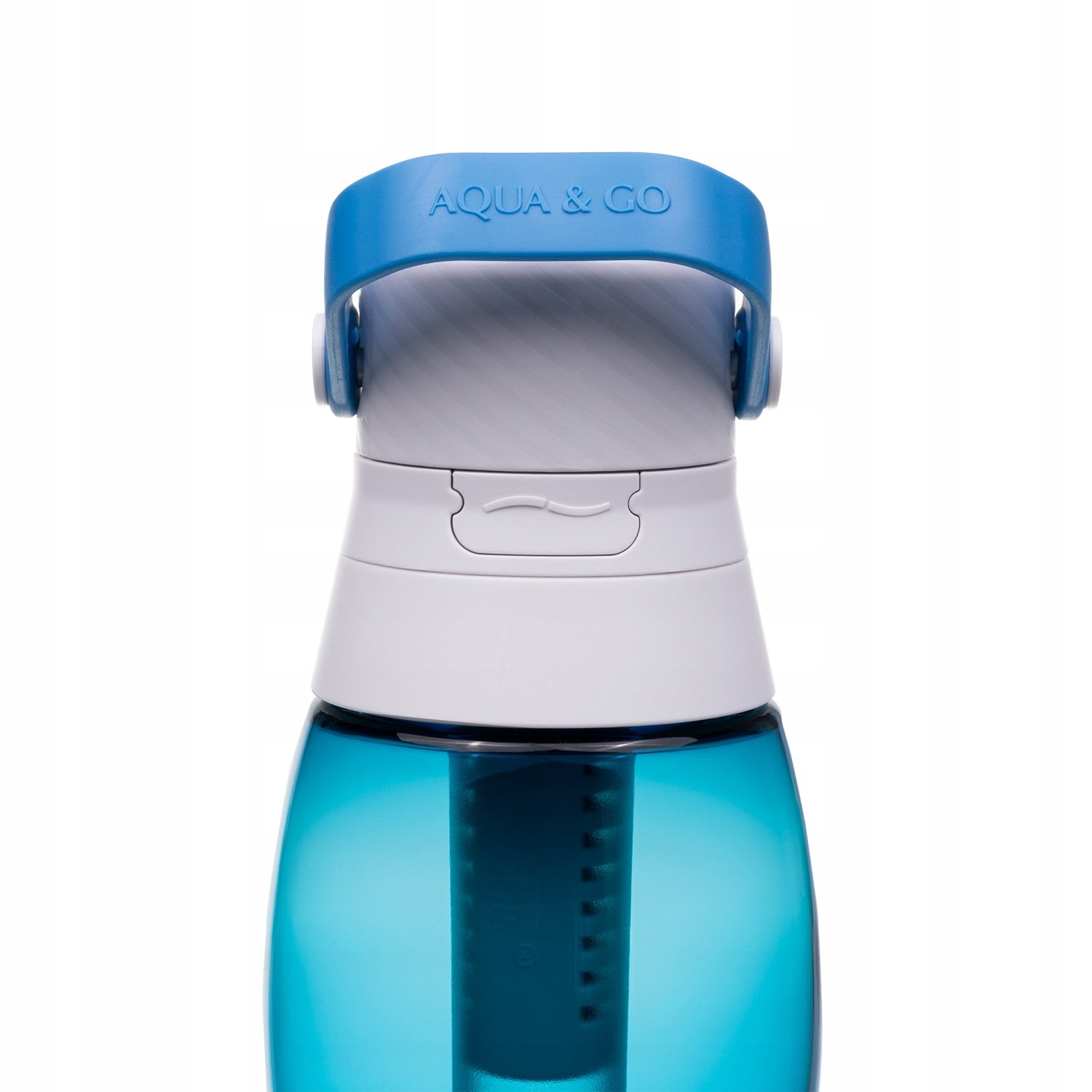 Filter bottle Aqualogis Aqua&Go 0,75 l blue + 12 cartridges Packaging status original