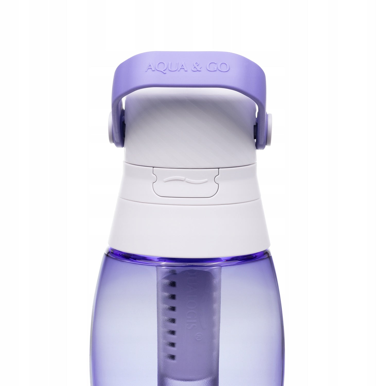 Filter bottle Aqualogis Aqua&Go 0,75 l purple + 10 refills Manufacturer code BTF10L750