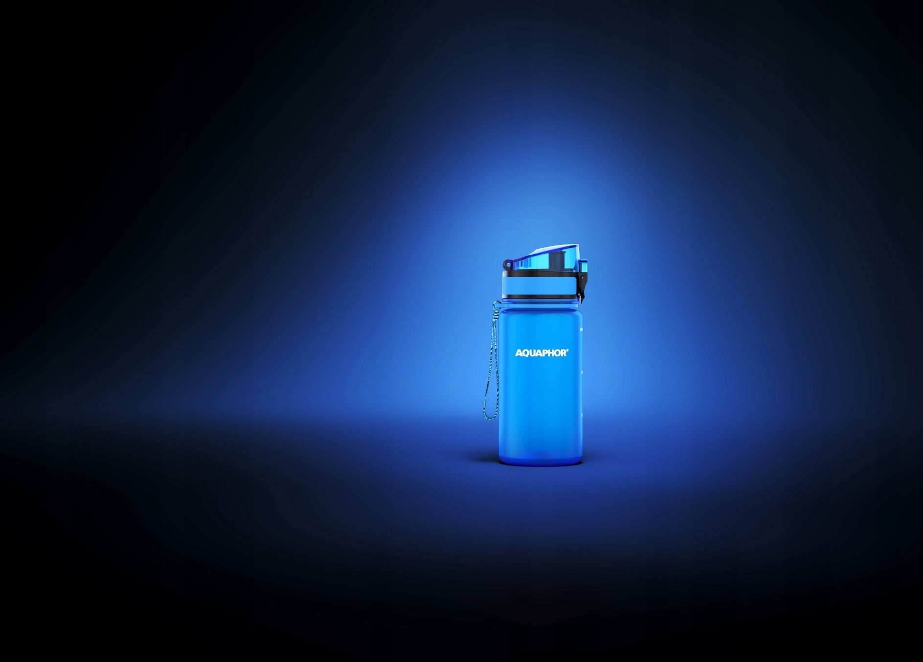Filter bottle Aquaphor City 0,35 l, blue Manufacturer code 4744131019468