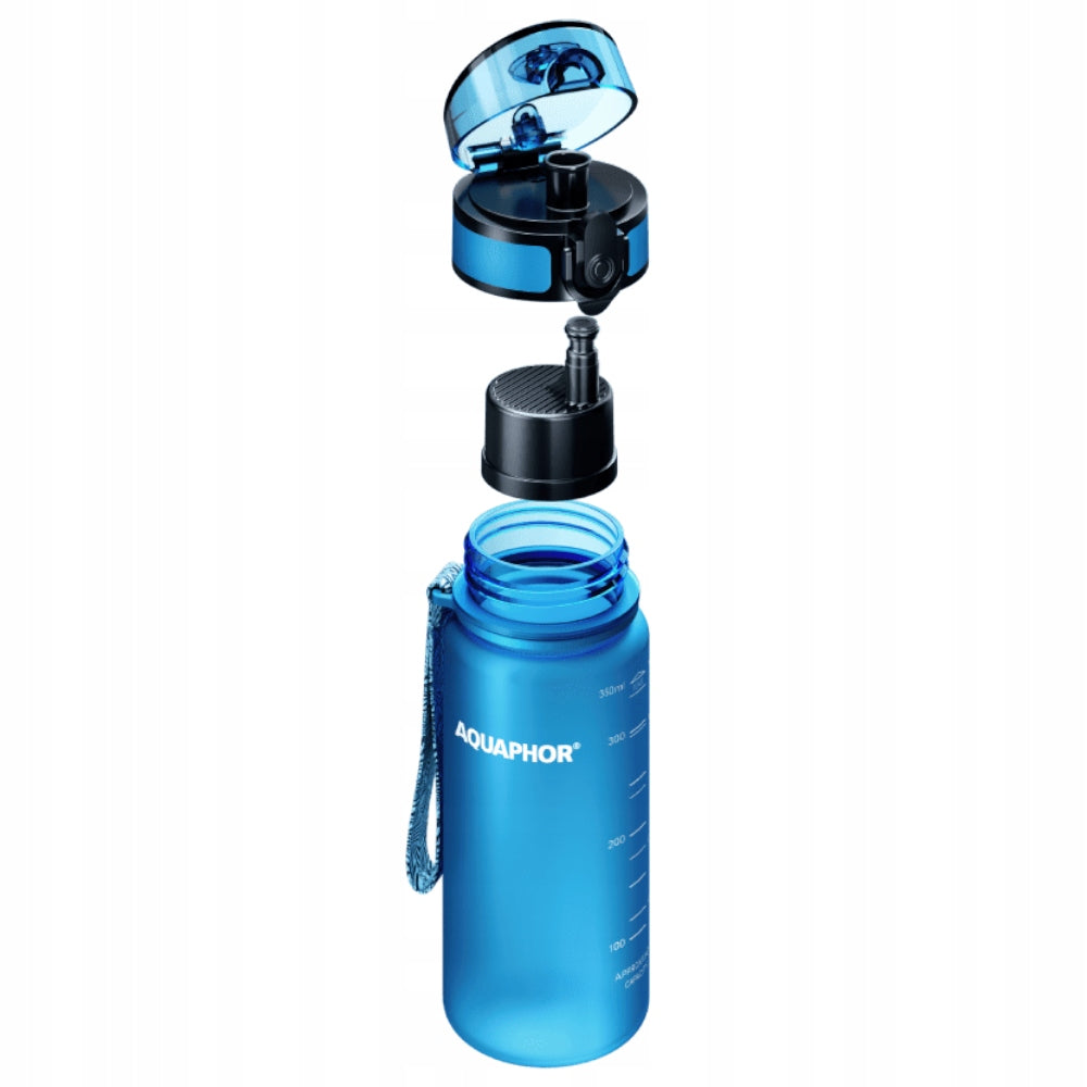 Filter bottle Aquaphor City 0,350 ml blue Packaging status original