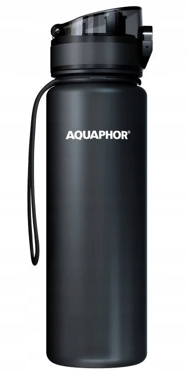 Filter bottle Aquaphor City 0,5 l black