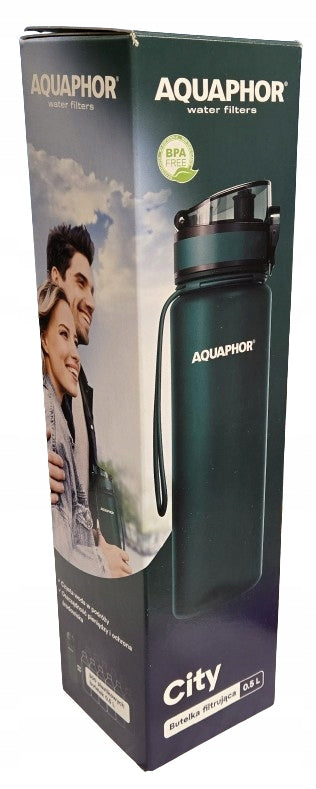 Filter bottle Aquaphor City 0,5 l forest green 031