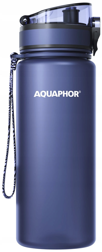 Filter bottle Aquaphor City 0,65 l navy blue