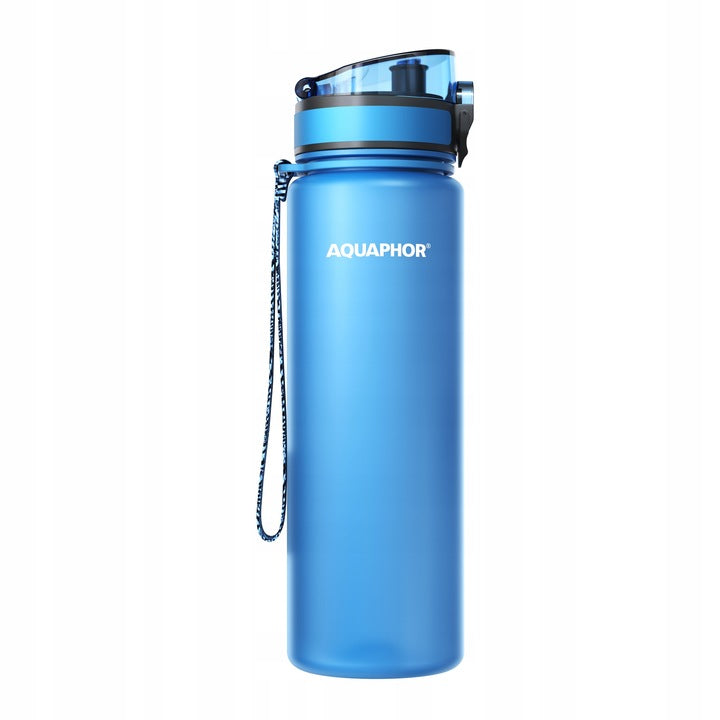 Filter bottle Aquaphor City 800 ml, blue