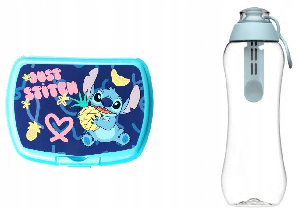 Filter bottle DAFI 0,5 DOVE BLUE + breakfast STITCH stor