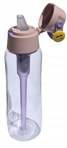 Filter bottle DAFI 0,7L SOLID Tritan BABY PINK with pin Brand Dafi