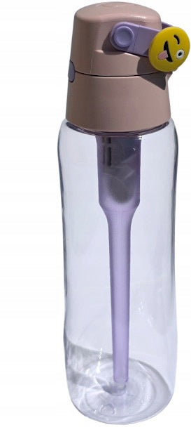 Filter bottle DAFI 0,7L SOLID Tritan BABY PINK with pin Manufacturer code D.BUT.FIL.SOLID.0.7.Z.1WK.FIT26.BAB