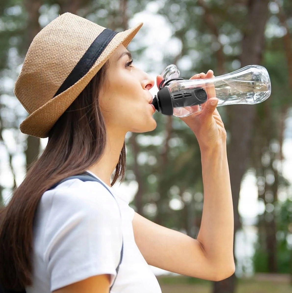 Filter bottle DAFI Soft Steel 0,7L 2 filters Material synthetic material