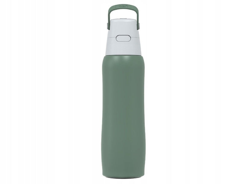 Filter bottle DAFI Solid Steel 800 ml Green