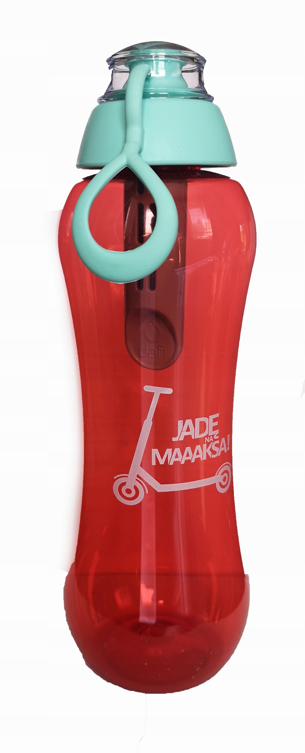 Filter bottle Dafi 0,5 l red + 1 cartridge I'M GOING TO MAAAKSA