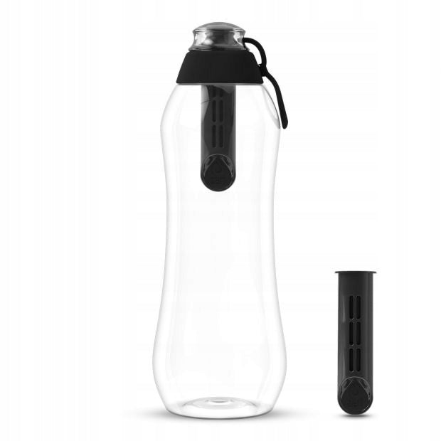 Filter bottle Dafi 0,7L black (with 2 filters)