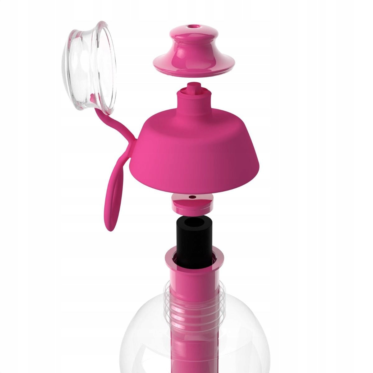 Filter bottle Dafi SOFT 0,5 l pink + 1 carbon filter Manufacturer code D.BUT.DAFI.0.5.Z.WK.FLAM.SIAT.FLAM.P