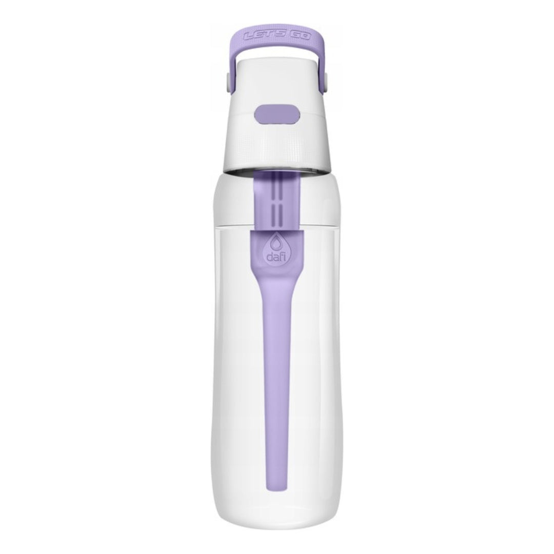 Filter bottle Dafi SOLID 0,7 l light purple