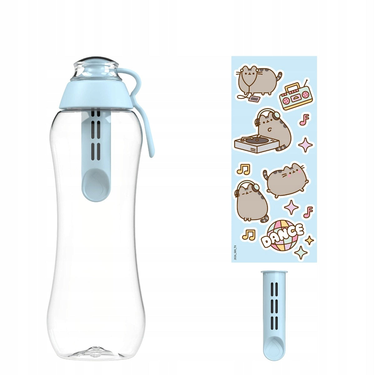 Filter bottle Dafi Soft 0,5 l PUSHEEN Dove Blue 2filters