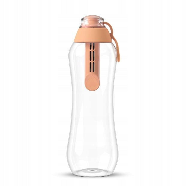 Filter bottle Dafi Soft 0,5l peach reusable