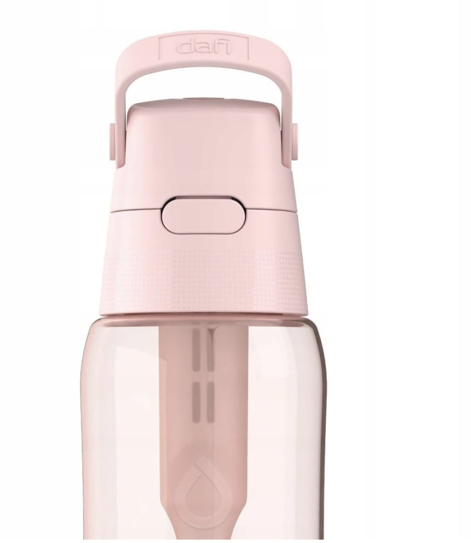 Filter bottle Dafi Solid 0,5 l Baby Pink tinted + FILTER Manufacturer code D.BUT.FIL.SOLID.0.5.BARW.DODA.BAB.P