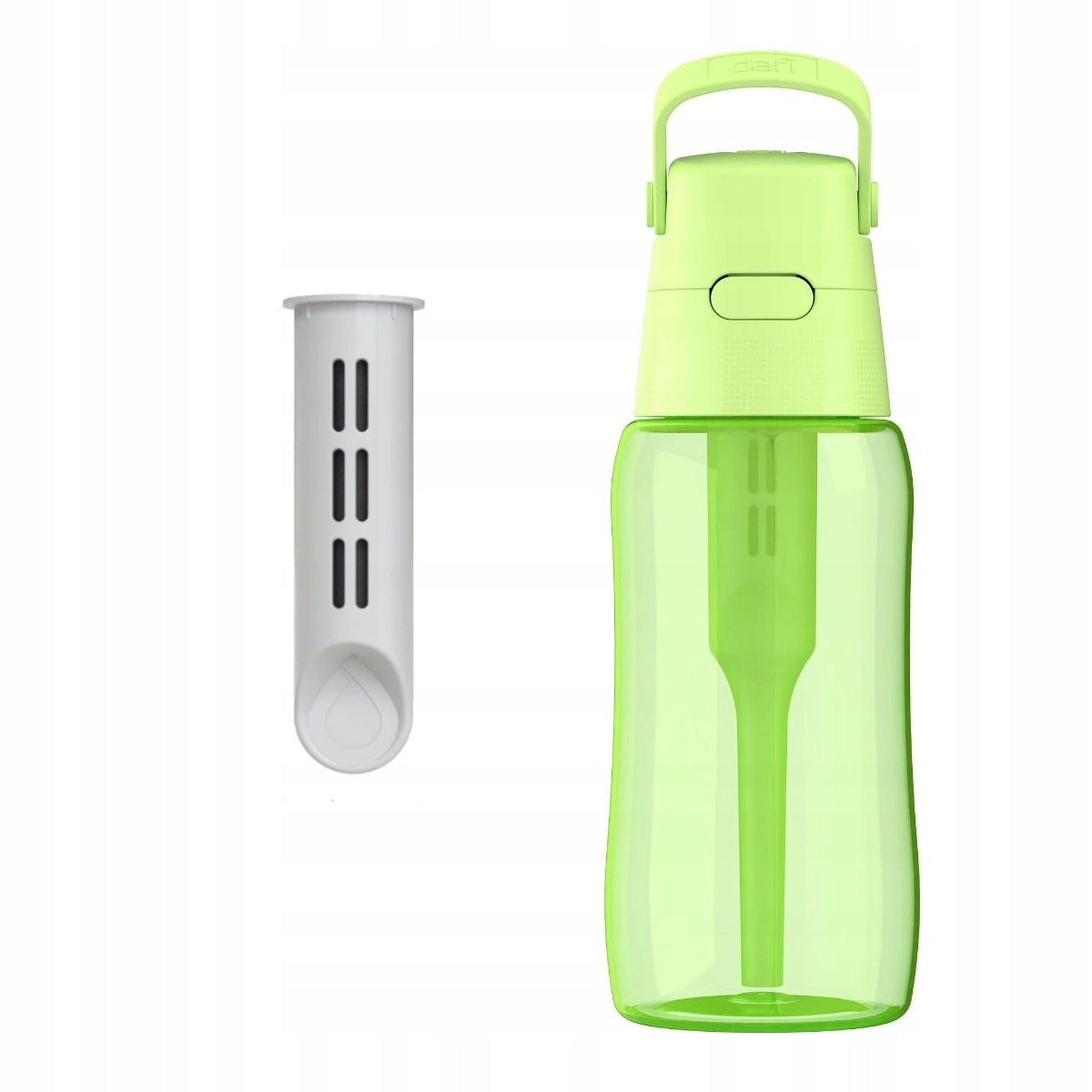 Filter bottle Dafi Solid 0,5 l green
