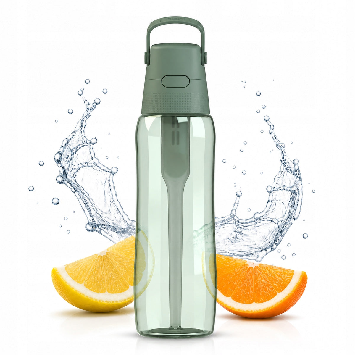 Filter bottle Dafi Solid 0,7 l Dyed Sage
