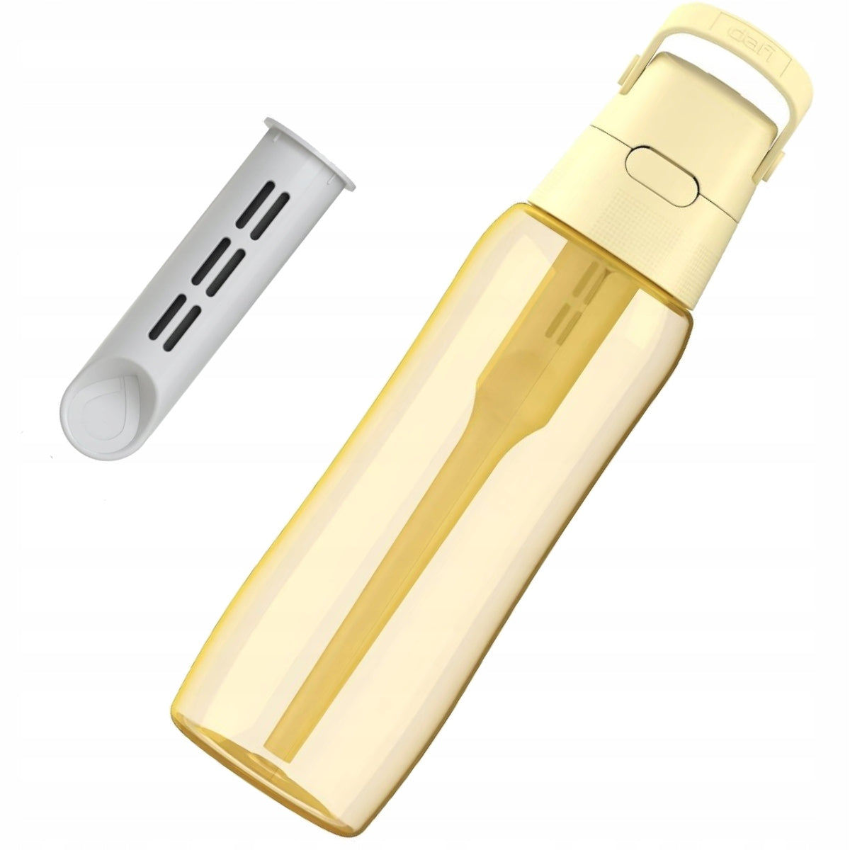 Filter bottle Dafi Solid 0,7 l yellow/gold
