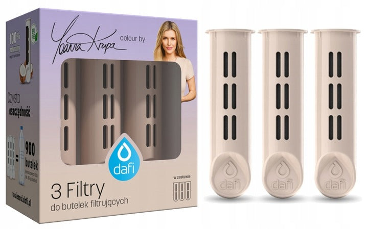 Filter bottle Dafi Solid 0,7l Cappuccino + 4 FILTERS Packaging status original