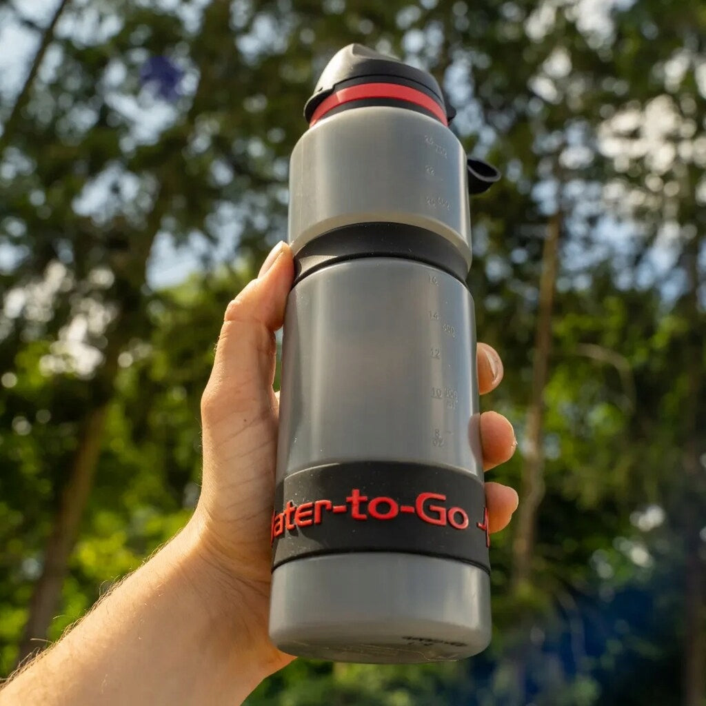 Filter bottle Water to Go 750 ml black with cartridge Brand Water to Go