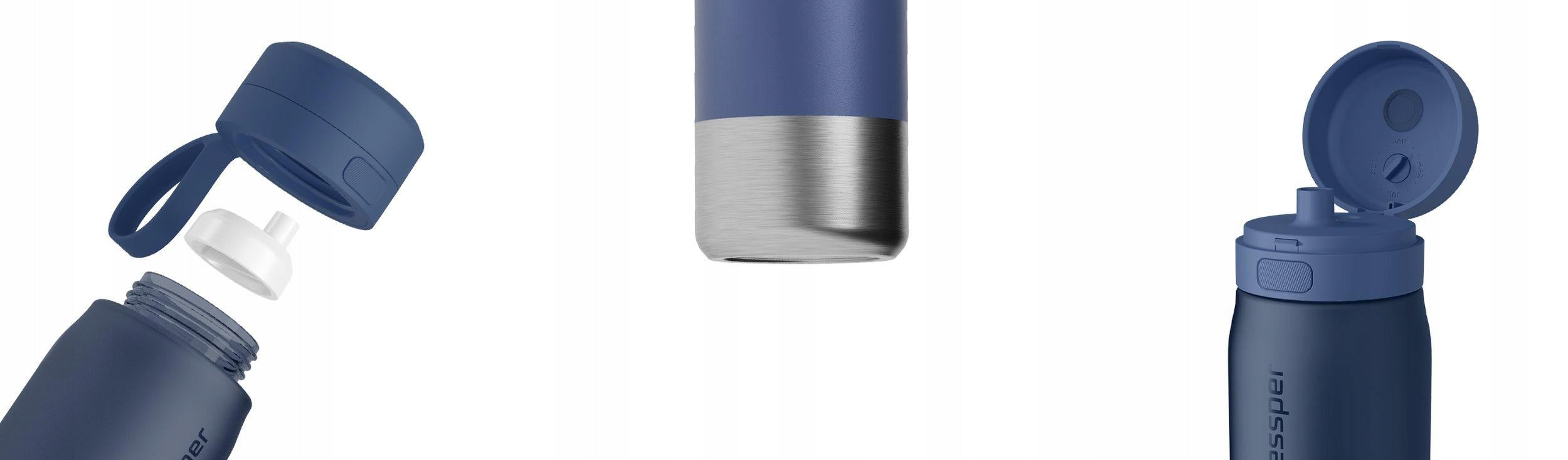 Filter bottle Wesper B2 Actitex steel water bottle 0,7L + 5x filter Packaging status original