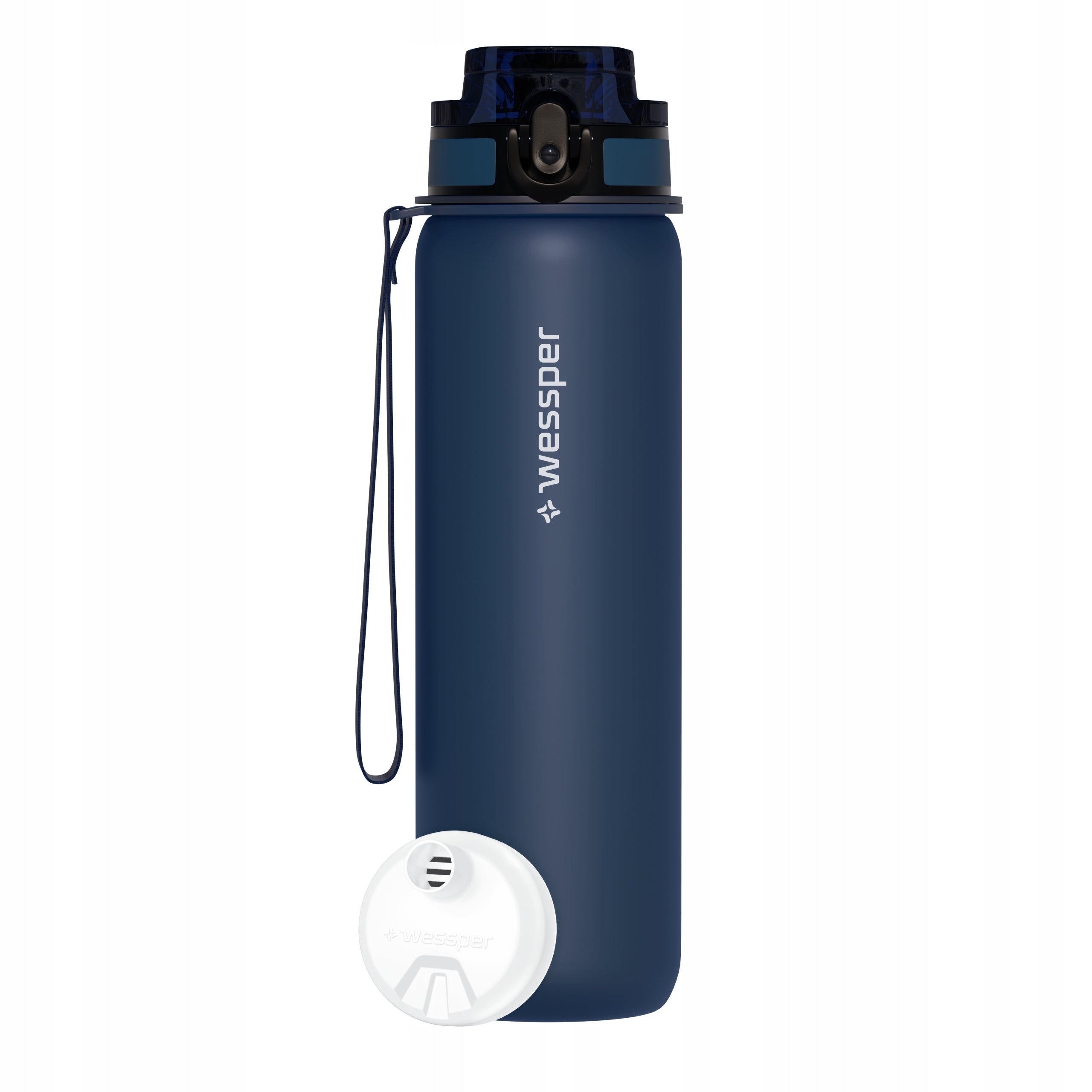 Filter bottle Wessper 1000ml Navy Blue 1l LARGE Manufacturer code WES273-1000-BL