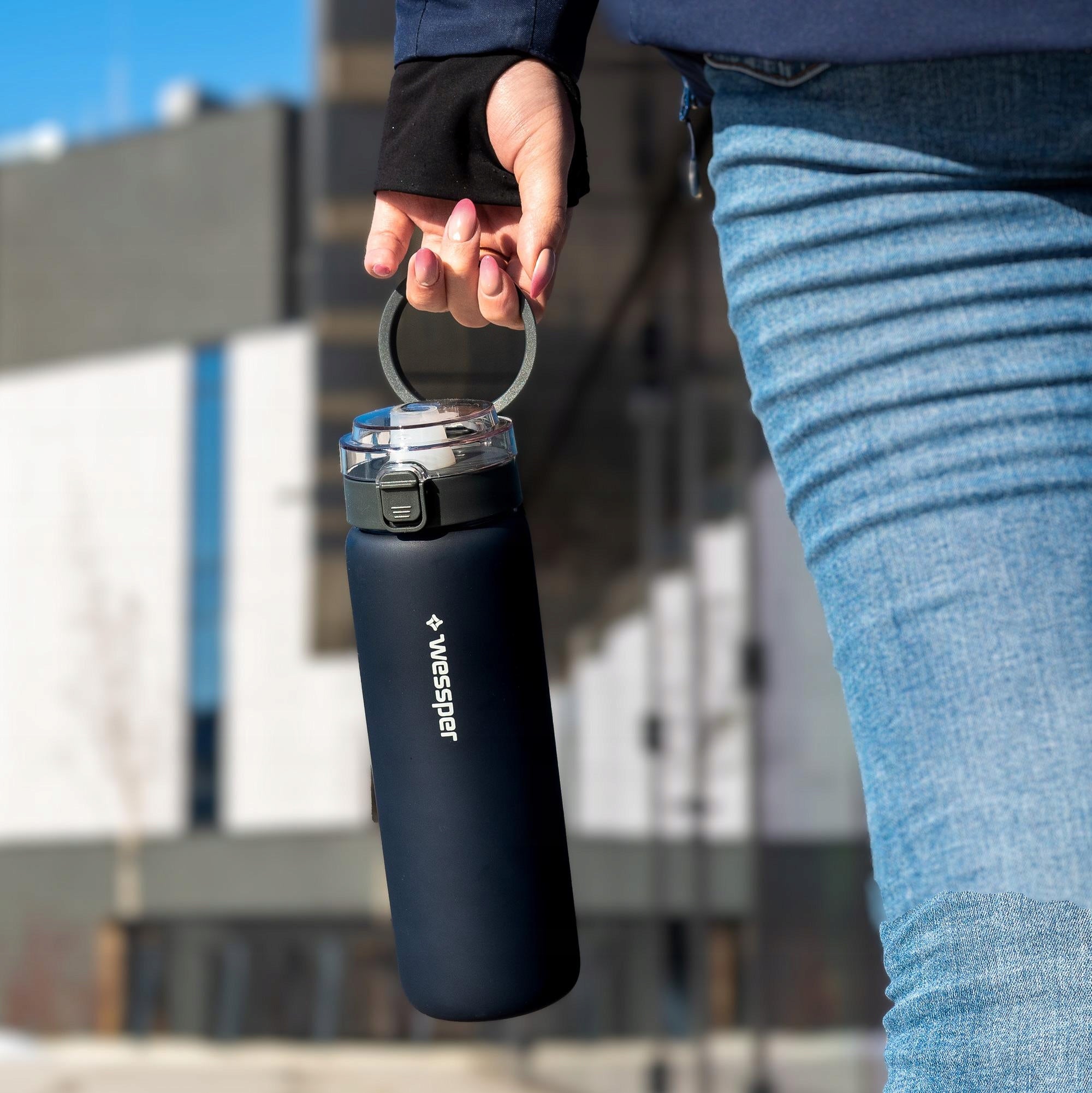 Filter bottle Wessper ActiveMax Clarti 0,68l graphite + 1x Filter Product height 8 cm