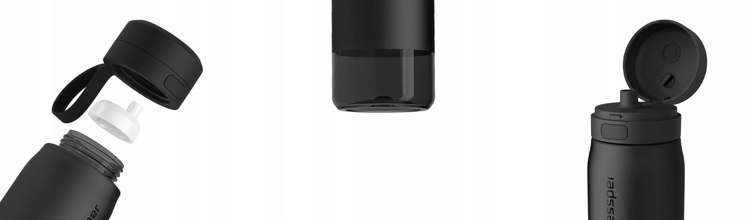 Filter bottle Wessper B2 0,5L TRITAN water bottle with mouthpiece + filter Packaging status original