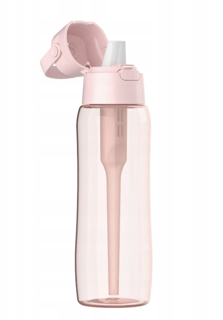 Filter bottle of Tritan Dafi SOLID 0,7l powder pink with filter Manufacturer code D.BUT.FIL.SOLID.0.7.BARW.BAB.P