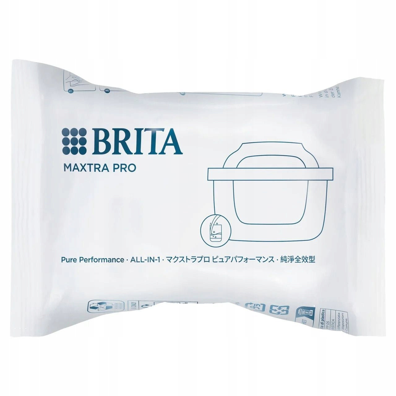 Filter cartridge Brita Maxtra Pro Pure Performance 3 pieces Manufacturer code MAXTRA PRO PURE PERFORMANCE 3 SZT.