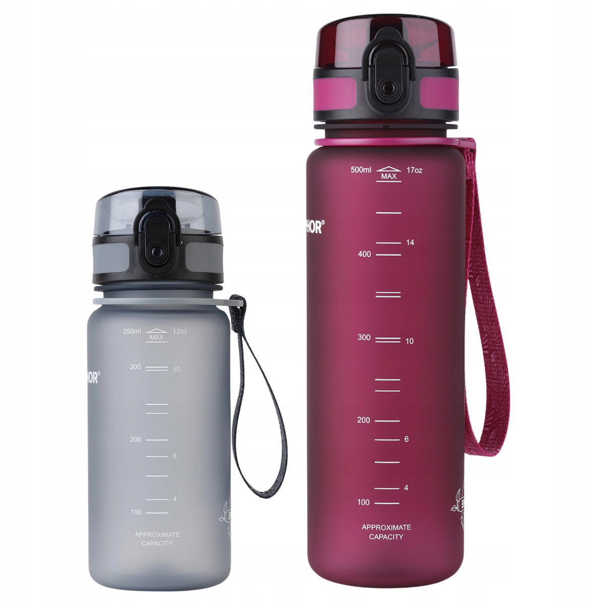 Filter cartridge bottle Aquaphor City 350ml and 500ml graduated