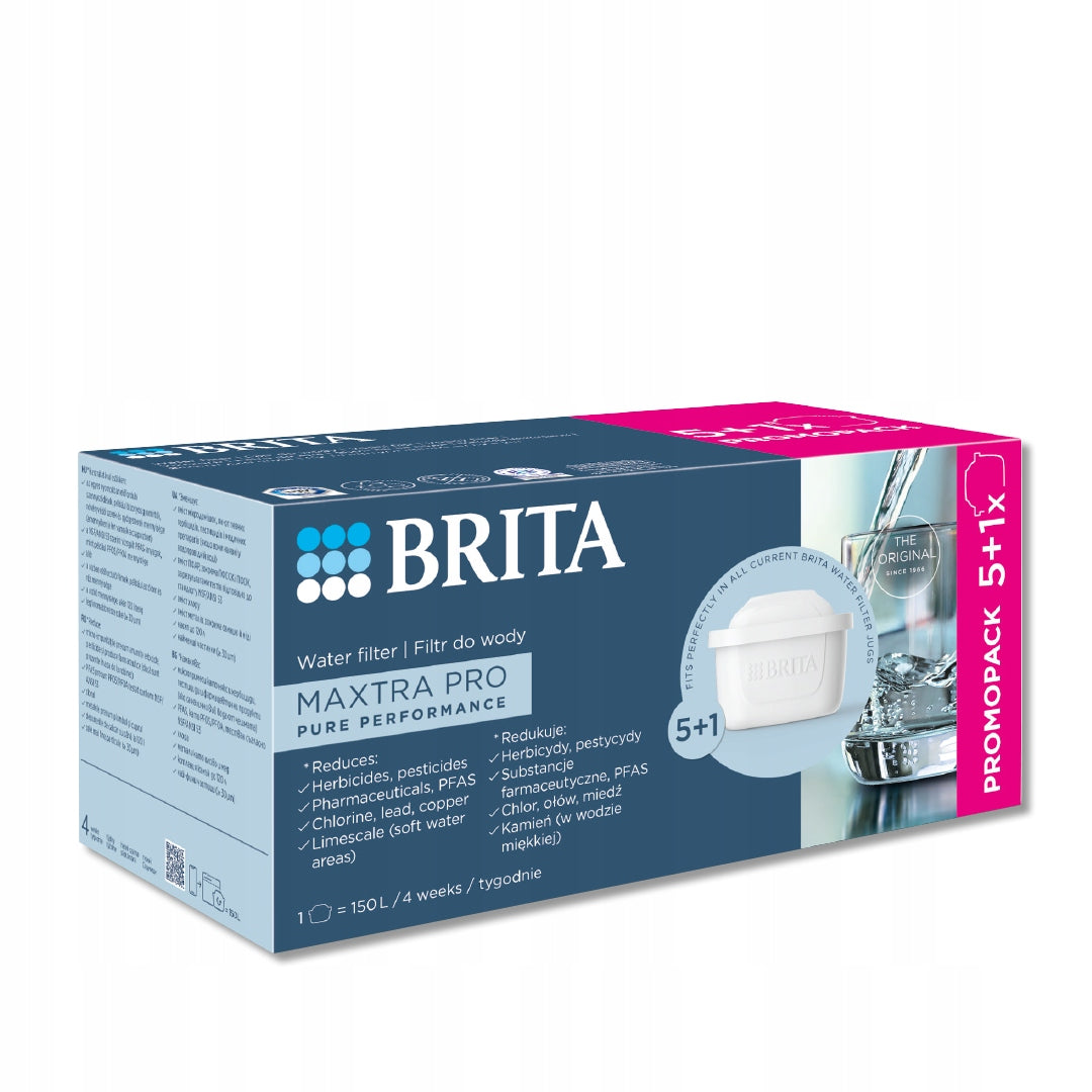Filter cartridge for Brita Maxtra PRO Pure Performance jug 6 pcs.