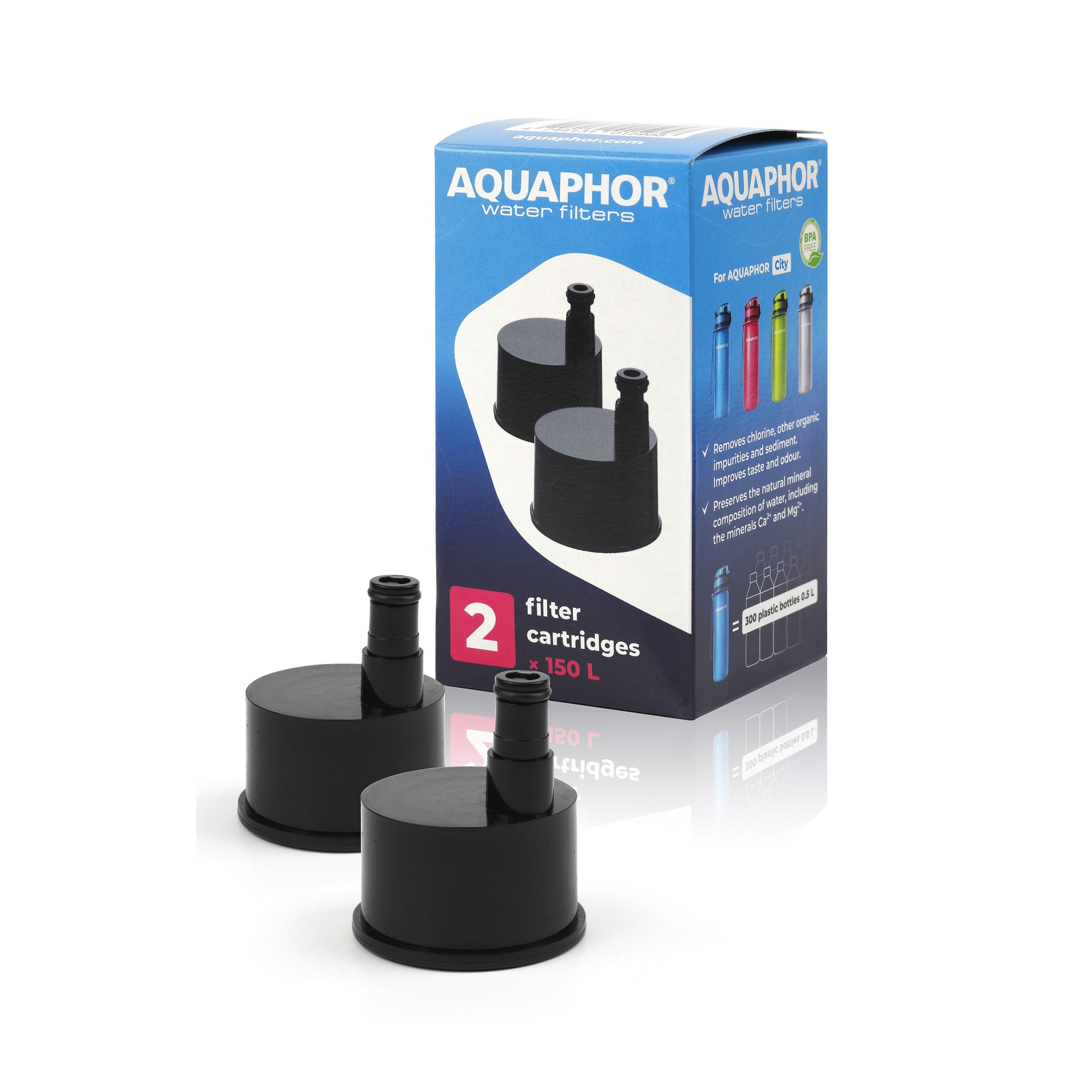 Filter cartridge for bottle Aquaphor City 10 pcs. Manufacturer code 4121132471