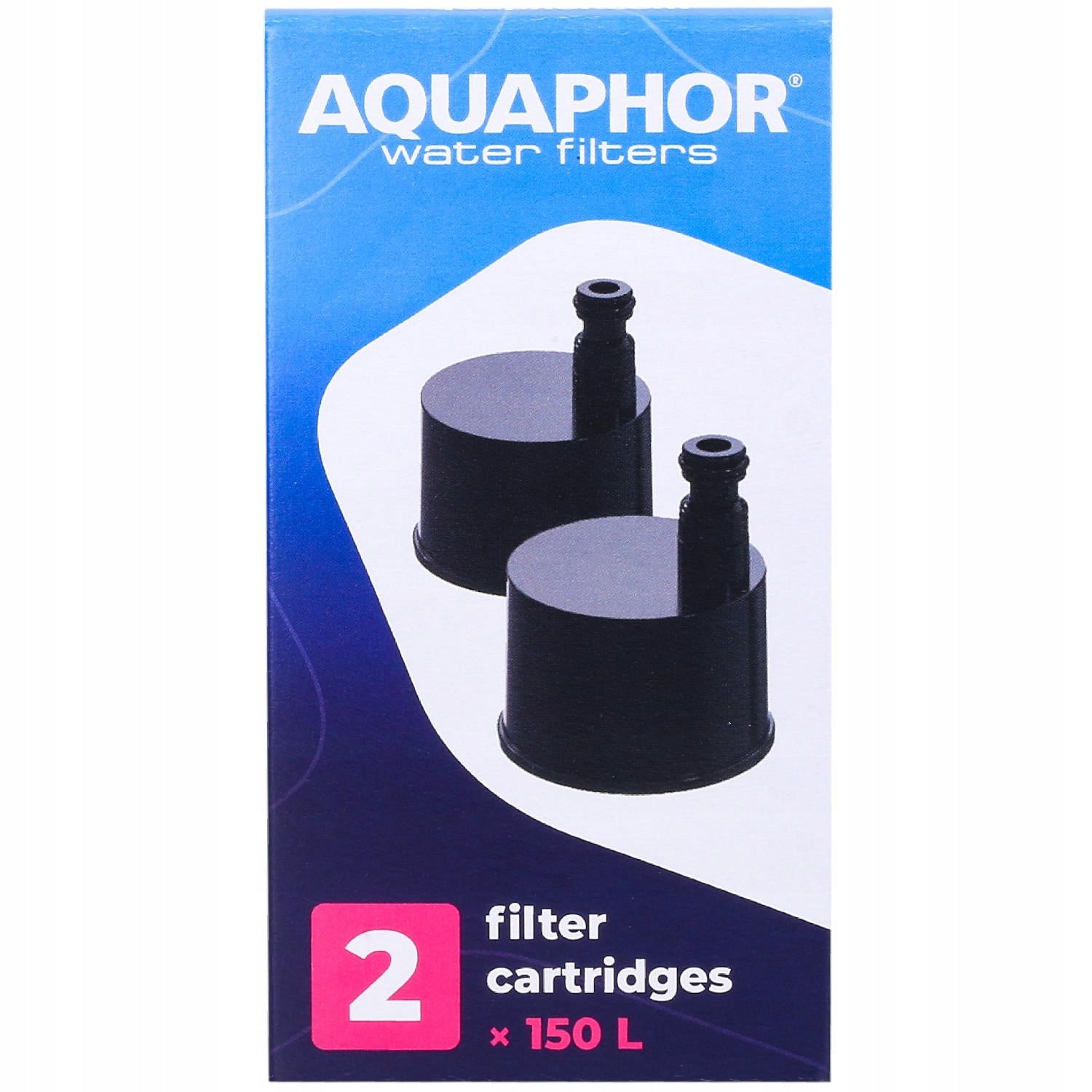 Filter cartridge for bottle Aquaphor City 2 pcs. Dominant color black