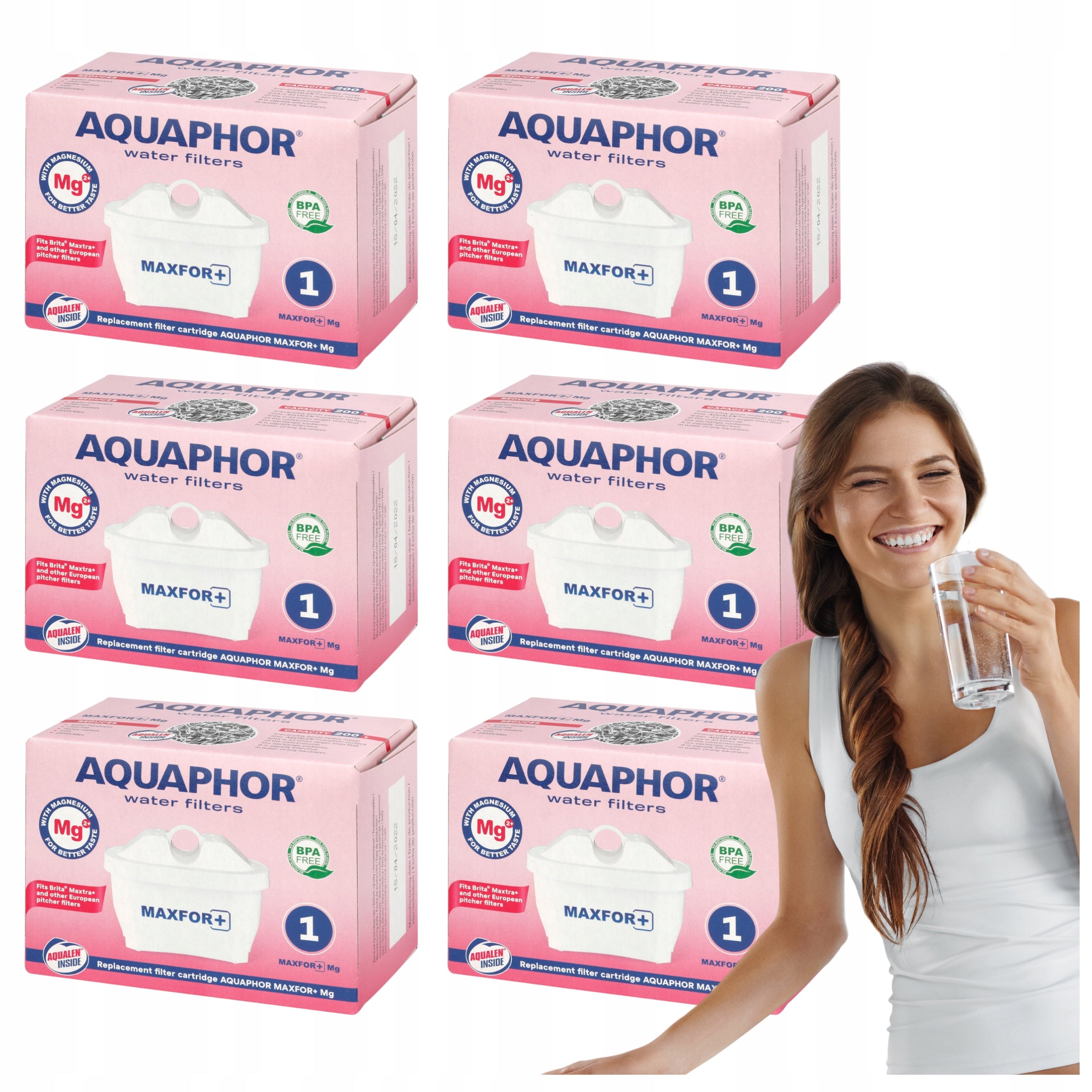 Filter cartridge water filters AQUAPHOR MAXFOR+ Mg 6 magnesium filters
