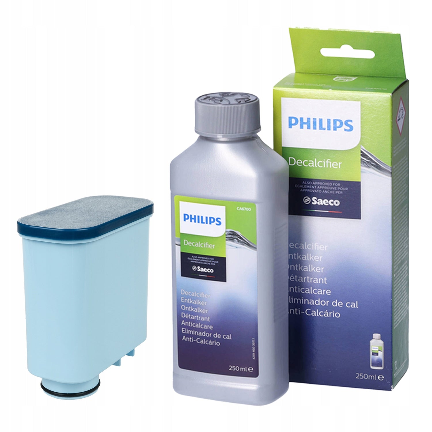 Filter for Philips CDCS1 + Descaler Philips CA6700