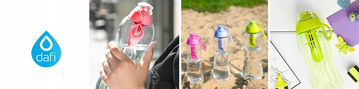 Filter for bottle DAFI (3pcs) + cap PURPLE EAN (GTIN) 5907057951246