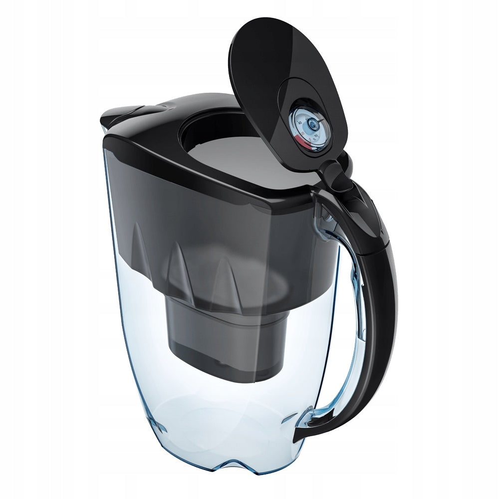 Filter jug AQUAPHOR JASPER 2,8 l + Maxfor cartridge, BLACK Packaging status original