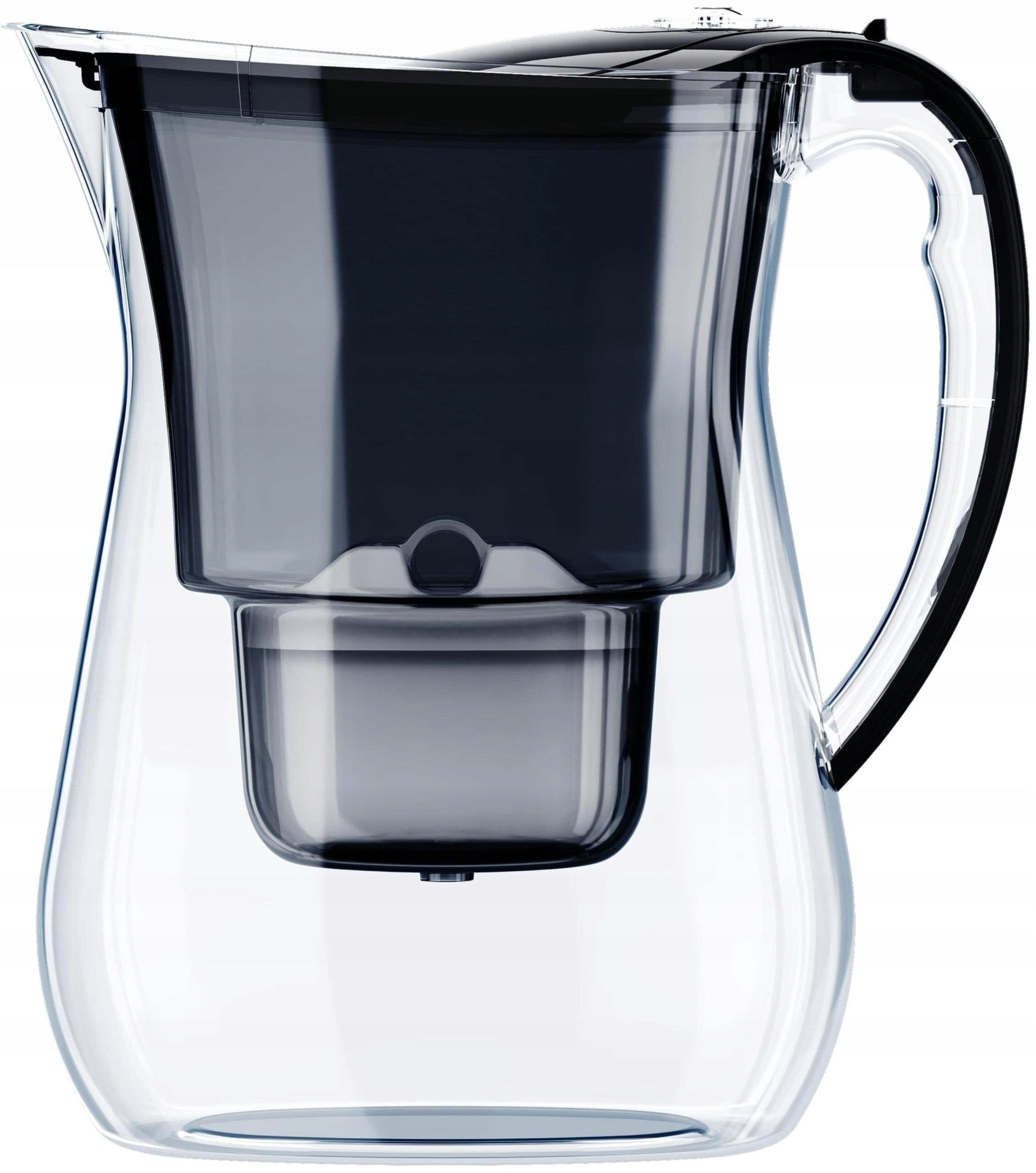 Filter jug AQUAPHOR Lago 3.8l black + 1x Maxfor+ cartridge Brand Aquaphor