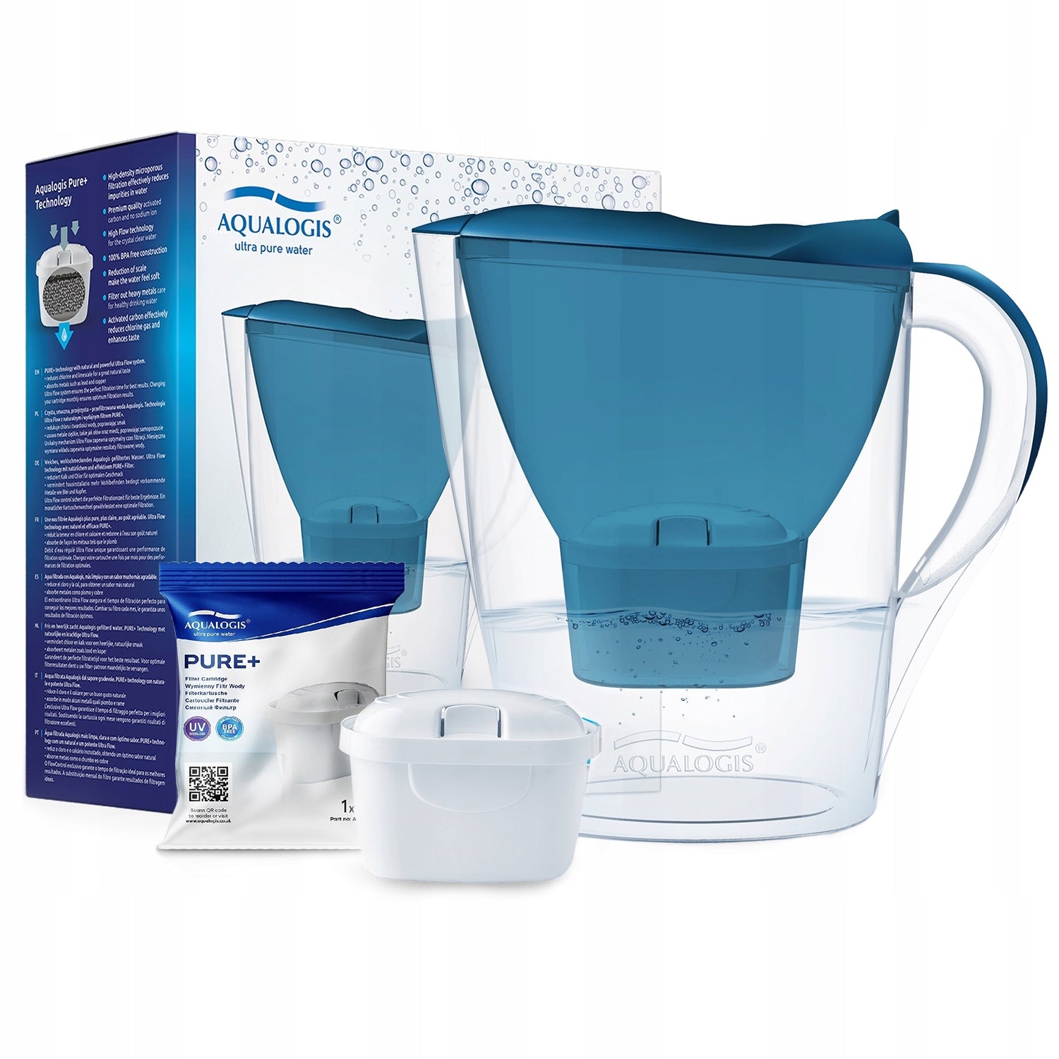 Filter jug Aqualogis Harmony 2.6 (Dark.Blue)
