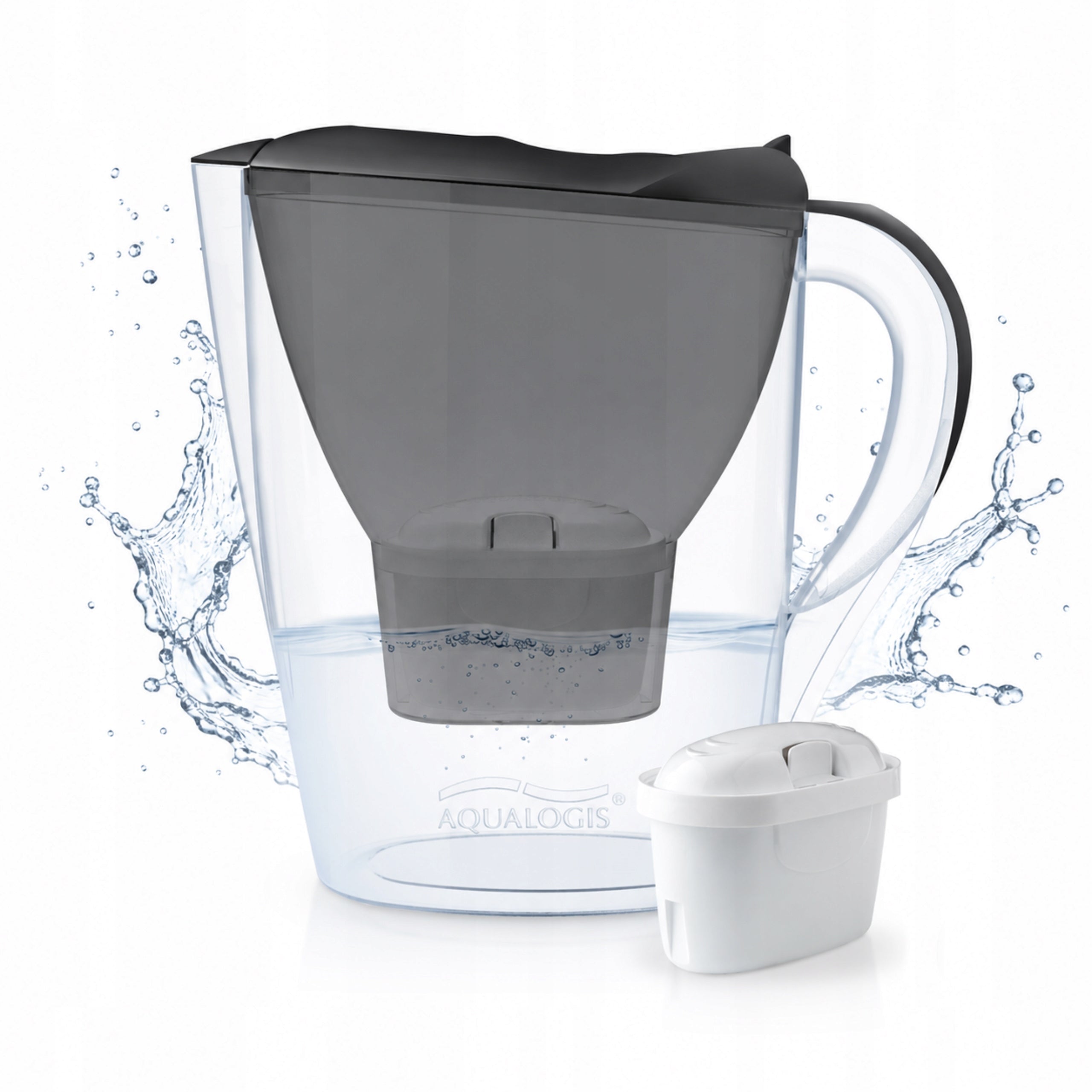 Filter jug Aqualogis Harmony - Graphite 2,6L